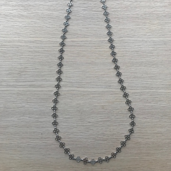 Tory Burch Mini Clover Necklace - Picture 5 of 5